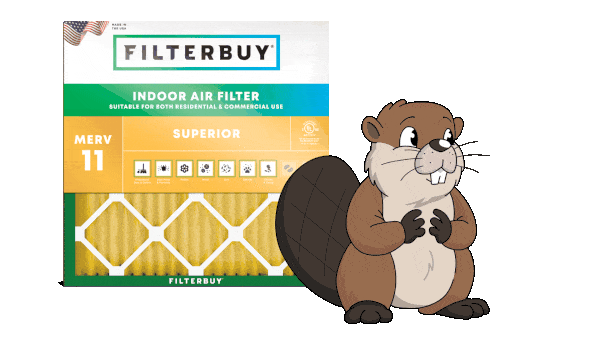 Illustrated beaver character
