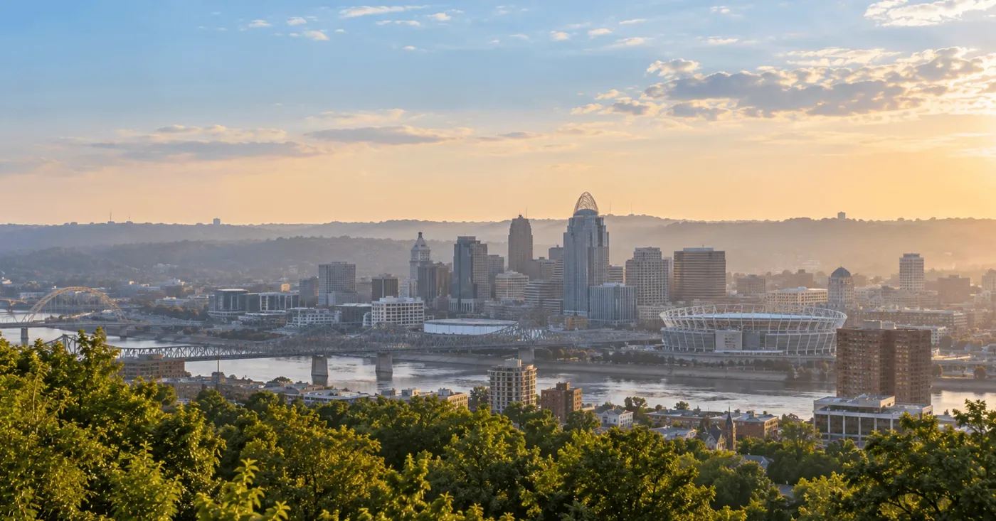 Check Today's Live Real Time Air Quality Index AQI Map in Cincinnati, OH Now