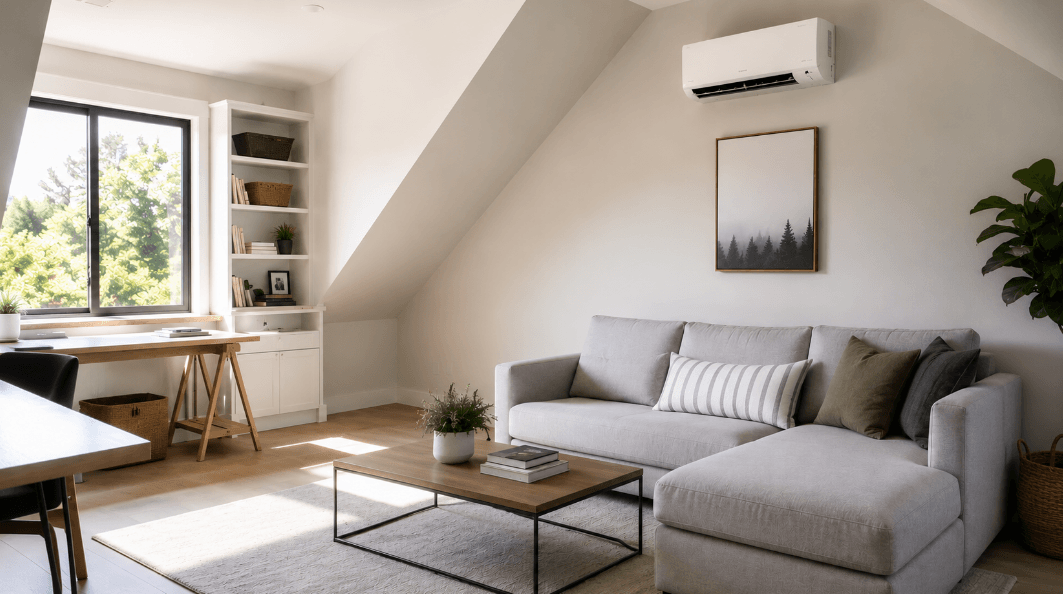 Mini Split for a Garage Apartment or Bonus Room: Sizing and Installation Guide