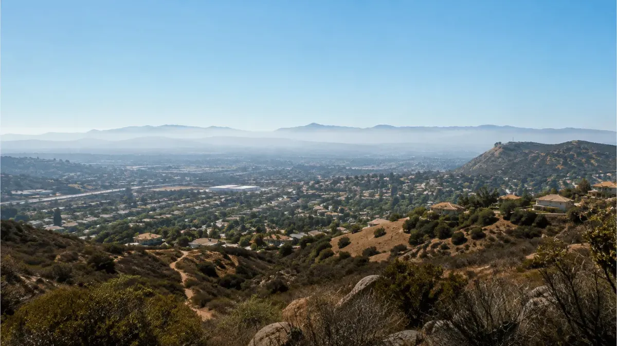 Check Today's Live Real Time Air Quality Index AQI Map in Escondido, CA Now