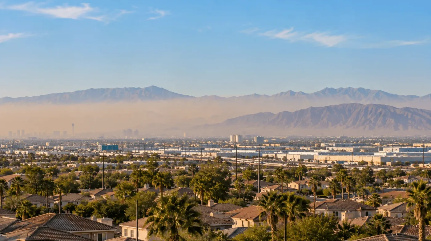 Check Today's Live Real Time Air Quality Index AQI Map in North Las Vegas, NV Now