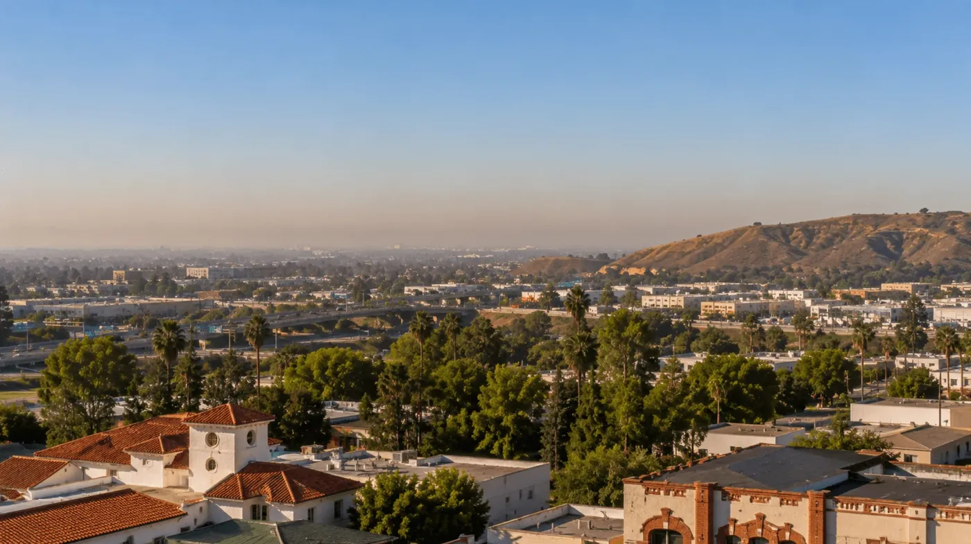 Check Today's Live Real Time Air Quality Index AQI Map in Fullerton, CA Now