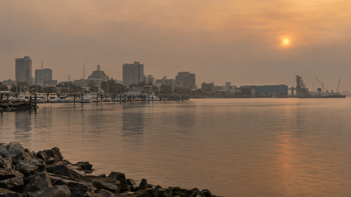 Live Bridgeport, CT Forest Wildfire & Smoke Map Today: Local Air Quality Tracking & Indoor Protection Solutions
