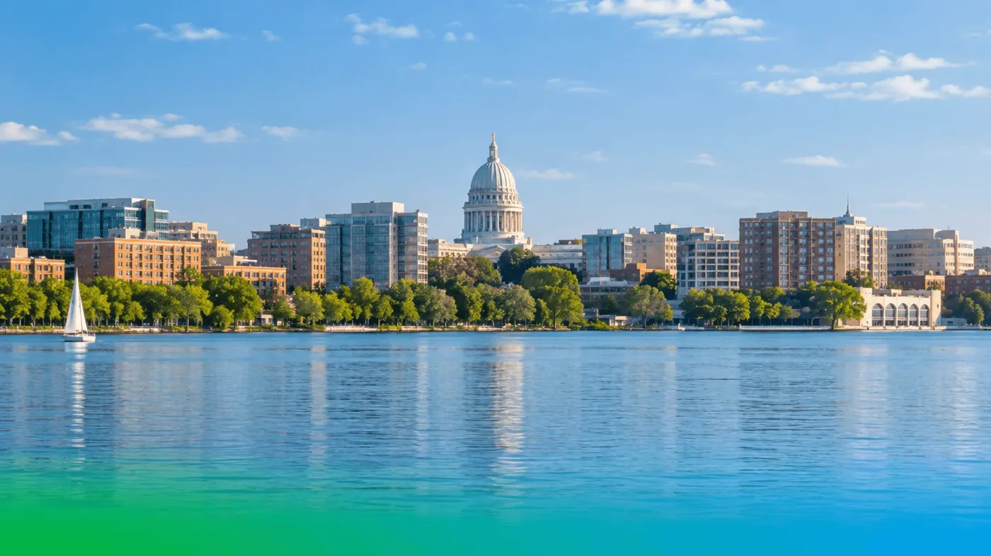 Check Today's Live Real Time Air Quality Index AQI Map in Madison, WI Now