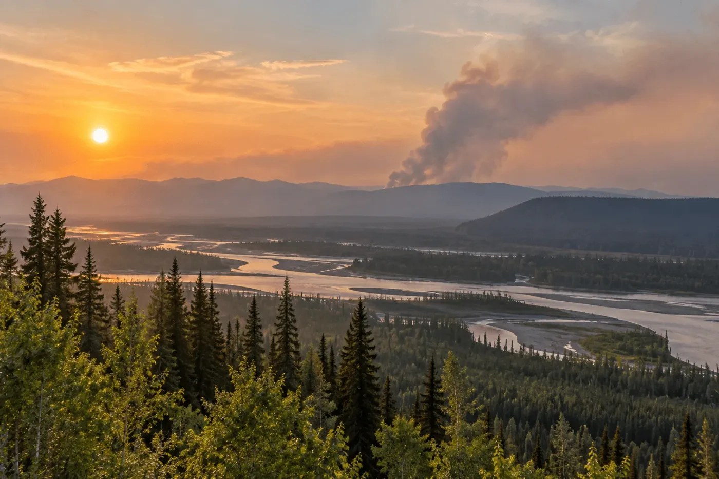 Check Today's Live Real Time Air Quality Index AQI Map in Alaska Now