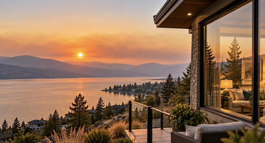 Live Kelowna, BC Forest Wildfire & Smoke Map Today: Local Air Quality Tracking & Indoor Protection Solutions