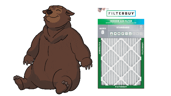 Illustrated bear character