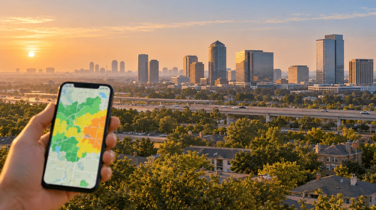 Check Today's Live Real Time Air Quality Index AQI Map in Plano, TX Now