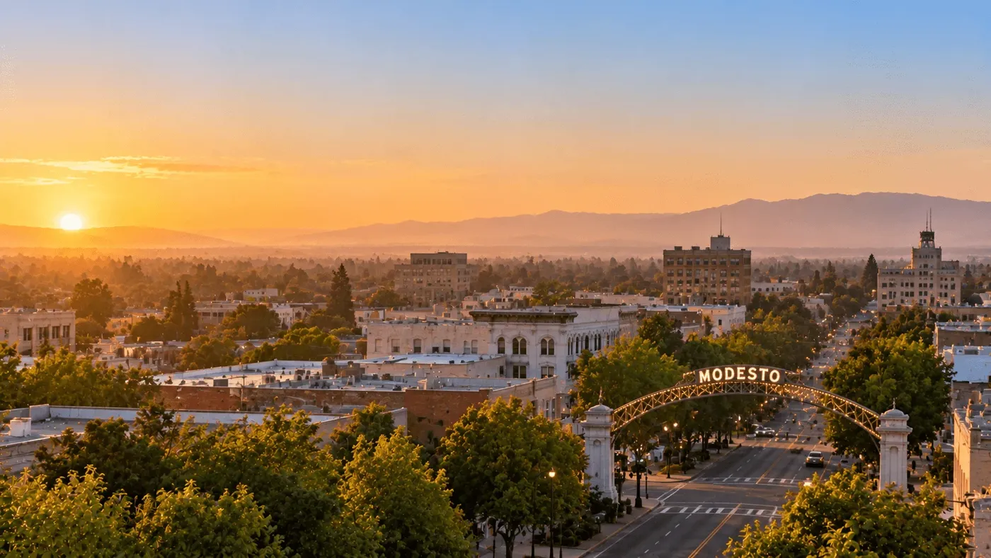 Check Today's Live Real Time Air Quality Index AQI Map in Modesto, CA Now