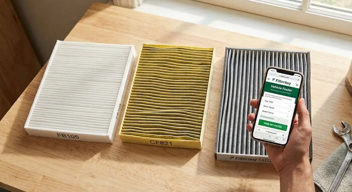 Référence croisée de filtre d'habitacle : Trouvez votre numéro de pièce équivalent
