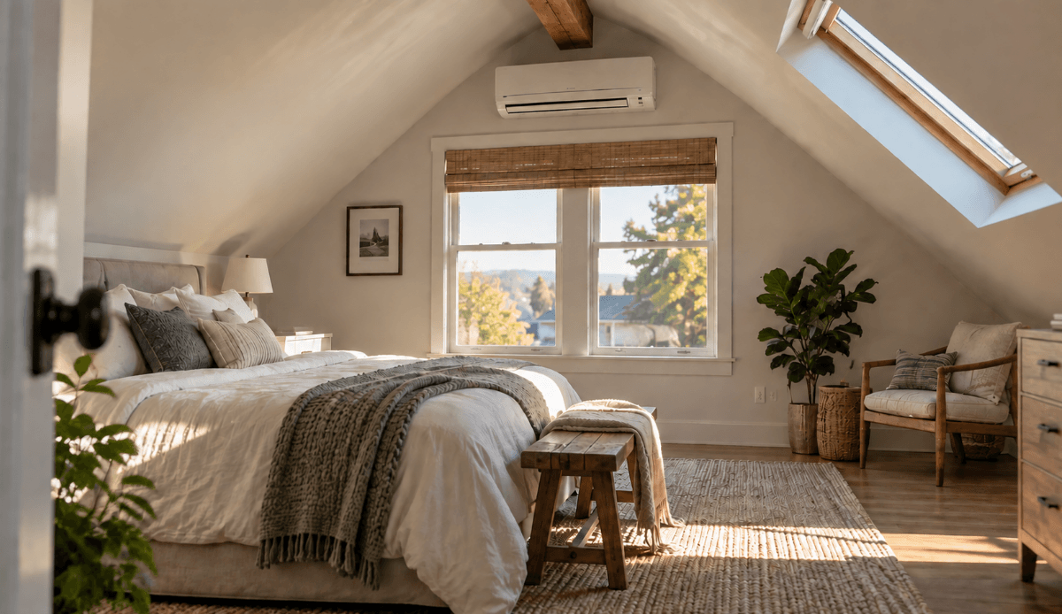 Best Mini Split for an Attic Bedroom: Stay Comfortable in Your Converted Space